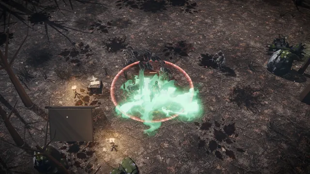 EMBERSWORN screenshot. The Veilrunner, in a fight. HUD off.